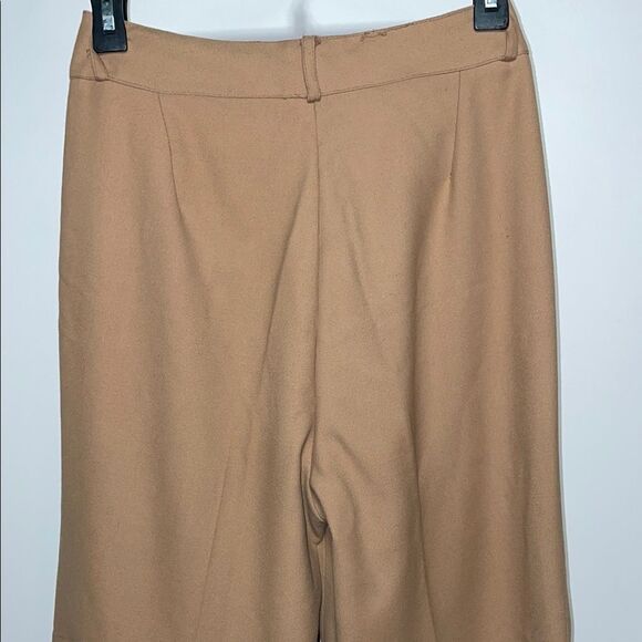 Vintage Elegant Tan Women's Trousers - Picture 6 of 9